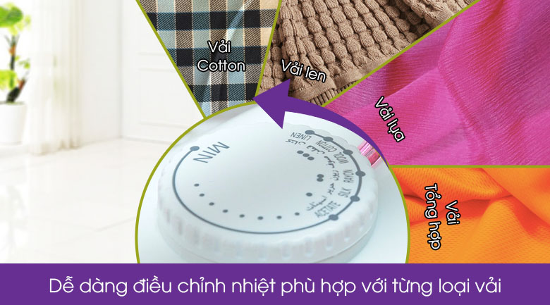 Bàn ủi khô Panasonic NI-317TVTRA 1000W