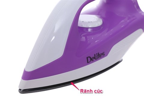 Bàn ủi khô Delites BUK02 Màu Tím