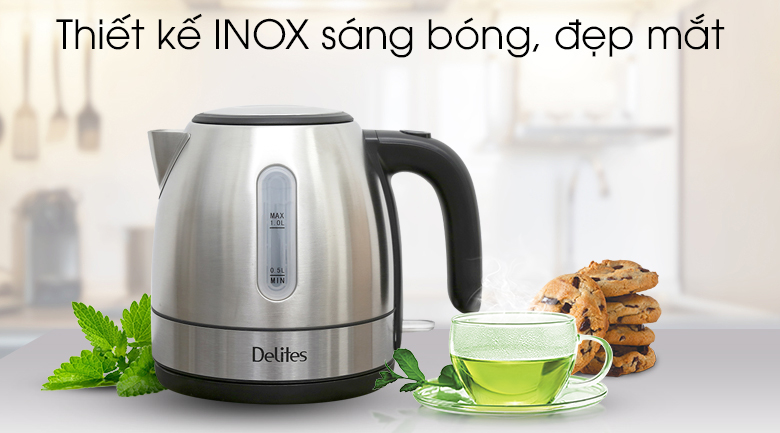 Bình đun siêu tốc Delites 1 lít ST10S01