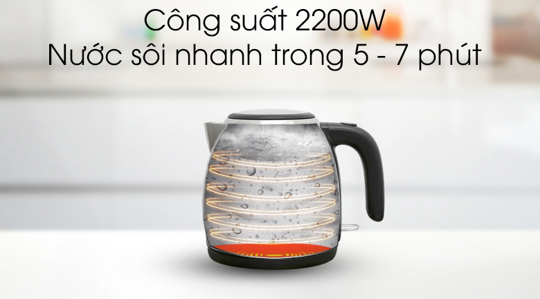 Bình đun siêu tốc Delites 1 lít ST10S01