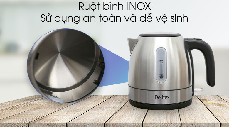 Bình đun siêu tốc Delites 1 lít ST10S01