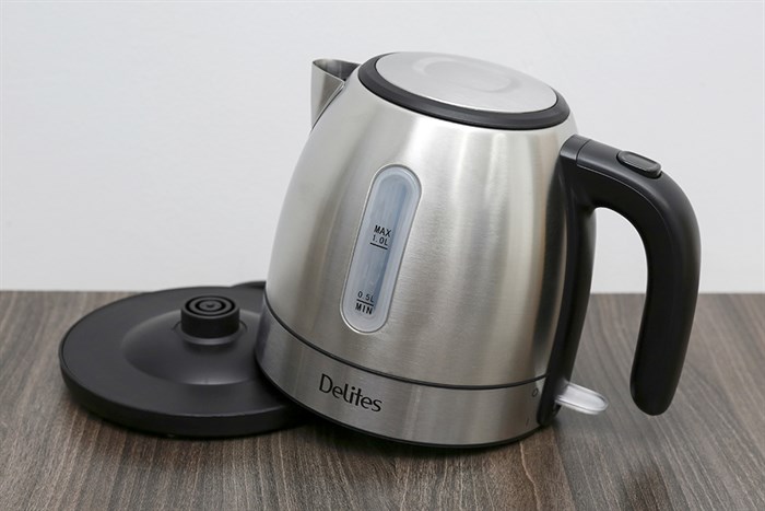 Bình đun siêu tốc Delites 1 lít ST10S01 Màu Inox