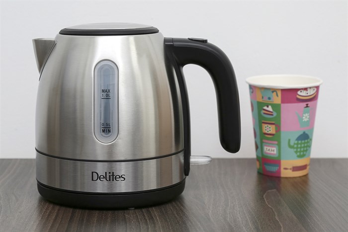 Bình đun siêu tốc Delites 1 lít ST10S01 Màu Inox