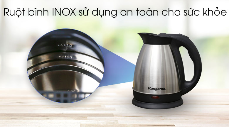 Bình đun siêu tốc Kangaroo 1.5 lít KG337N