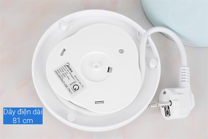 Bình đun siêu tốc Midea 1.5 lít MK-15DC (G) Màu Xanh ngọc