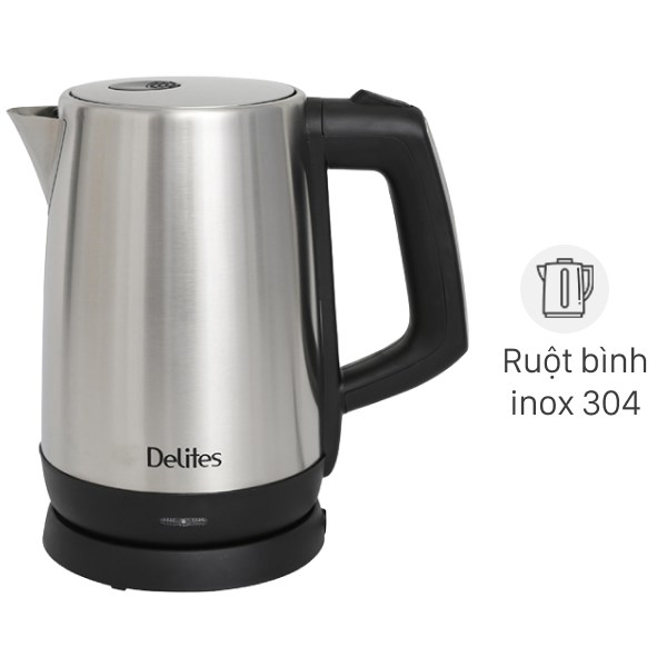 Bình đun siêu tốc Delites 1.7 lít ST17S03