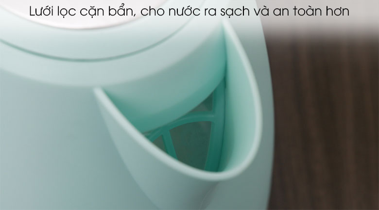 Bình đun siêu tốc Delites 1.7 lít ST17P03 Xanh