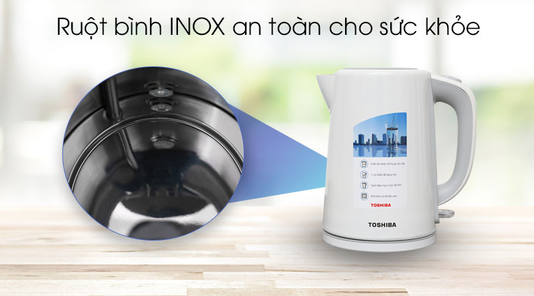 Bình đun siêu tốc Toshiba 1.7 lít PHK-17FM(W)VN