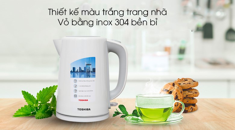 Bình đun siêu tốc Toshiba 1.7 lít PHK-17FM(W)VN