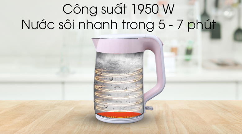 Bình đun siêu tốc Sharp 1.8 lít EKJ-18VP-PK