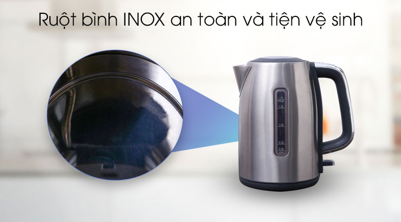 Bình đun siêu tốc Sharp 1.7 lít EKJ-17VS-ST