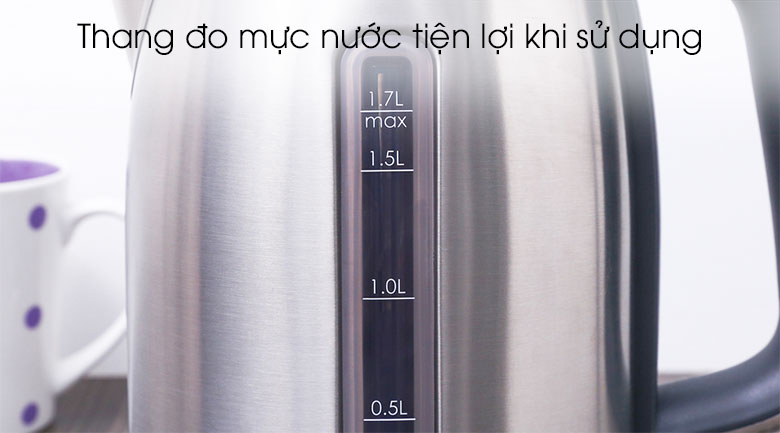 Bình đun siêu tốc Sharp 1.7 lít EKJ-17VS-ST