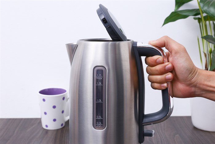 Bình đun siêu tốc Sharp 1.7 lít EKJ-17VS-ST Màu Inox