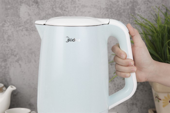 Bình đun siêu tốc Midea 1.7 lít MK-17DC Màu Xanh Dương