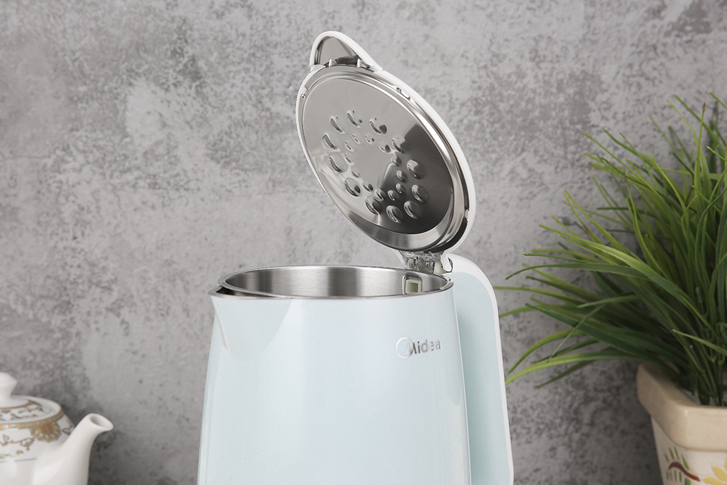 Bình đun siêu tốc Midea 1.7 lít MK-17DC Màu Xanh Dương