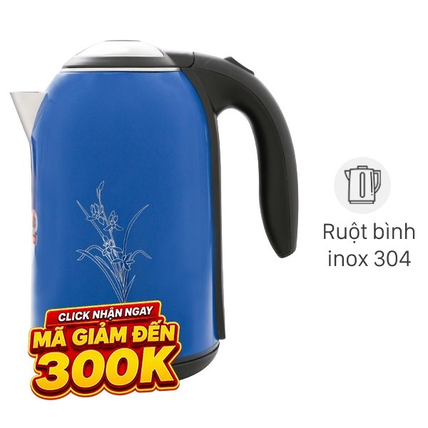 Bình đun siêu tốc Sunhouse 1.7 lít SHD1382B