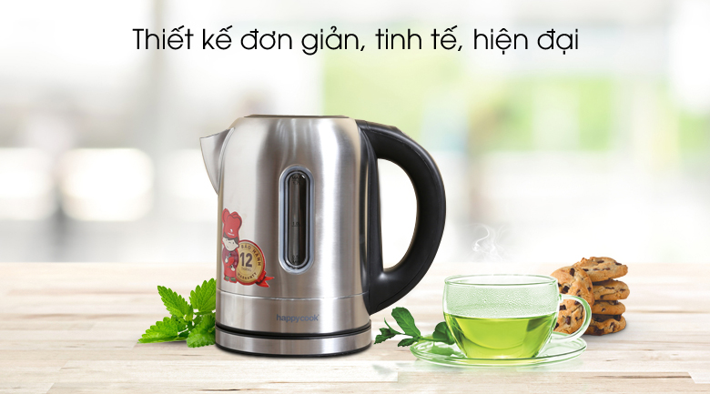 Bình đun siêu tốc Happycook 1.7 lít HEK-171SD