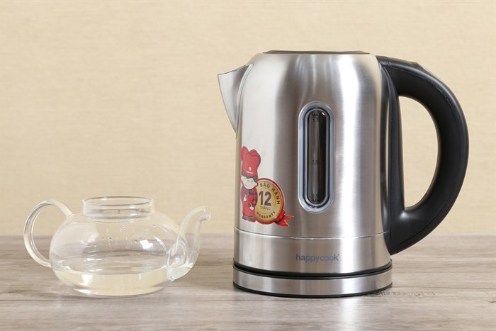 Bình đun siêu tốc Happycook 1.7 lít HEK-171SD Màu Xám