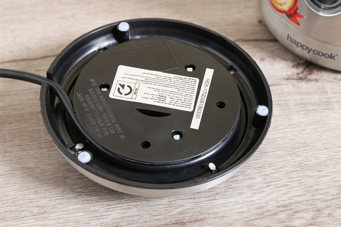 Bình đun siêu tốc Happycook 1.7 lít HEK-170D Màu Inox