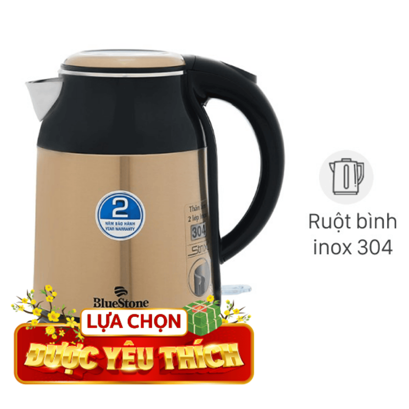Bình đun siêu tốc BlueStone 1.8 lít KTB-3369