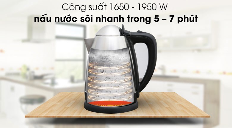 Bình đun siêu tốc Delites 1.8 lít ST18S04