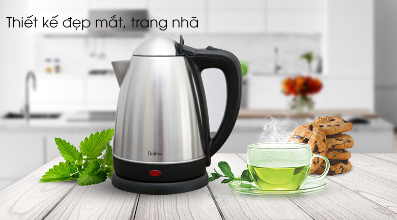 Bình đun siêu tốc Delites 1.8 lít ST18S04