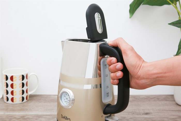 Bình đun siêu tốc Delites 1.7 lít ST17S04 Màu Inox