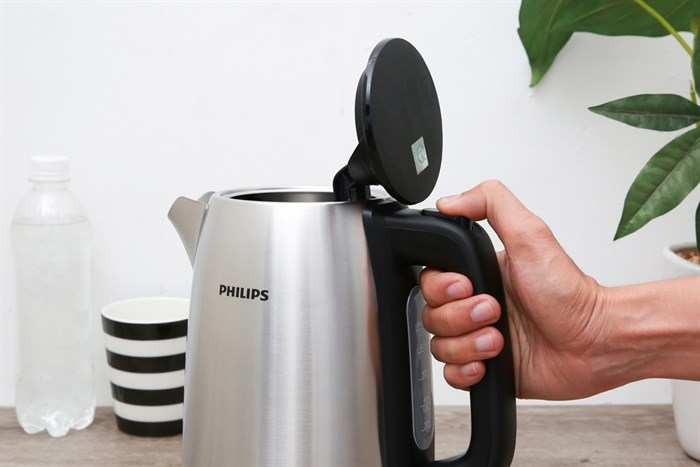 Bình đun siêu tốc Philips 1.7 lít HD9350 Màu Inox