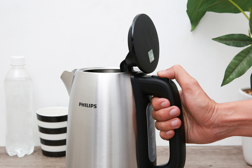 Bình đun siêu tốc Philips 1.7 lít HD9350 Màu Inox