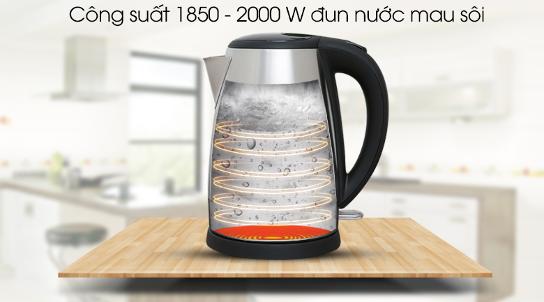 Bình đun siêu tốc Cuchen 1.7 lít CKT GT1700VN