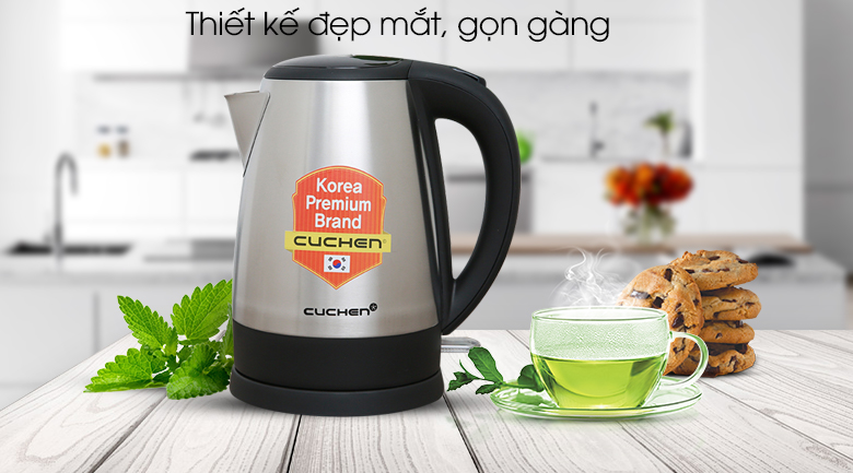 Bình đun siêu tốc Cuchen 1.7 lít CKT GT1700VN