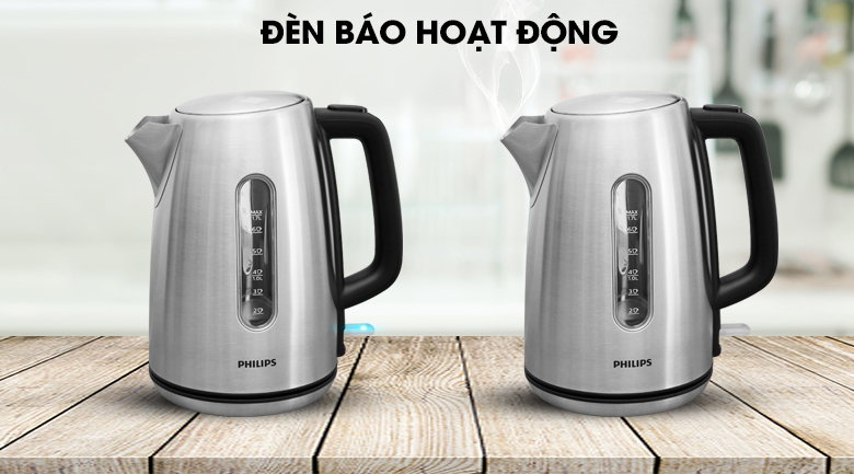 Bình đun siêu tốc Philips 1.7 lít HD9357/10