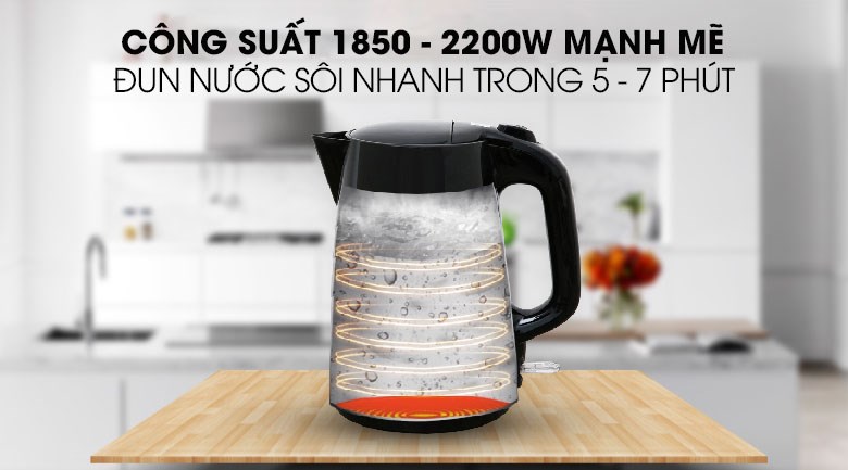 Bình đun siêu tốc Bluestone 1.7 lít KTB-3417