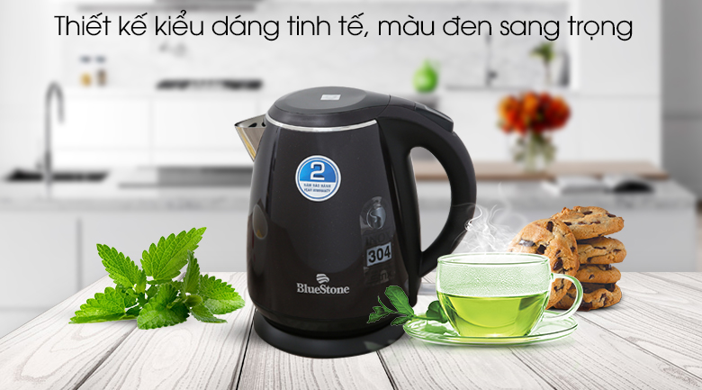 Bình đun siêu tốc Bluestone 1.5 lít KTB-3453 Đen