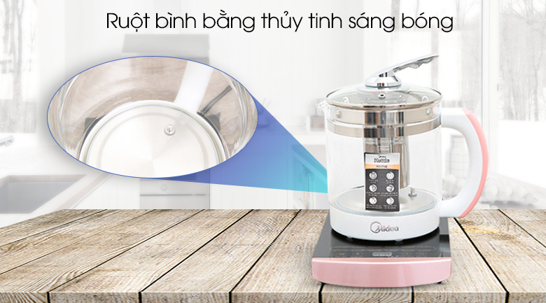 Bình đun siêu tốc Midea 1.5 lít MK-17HC