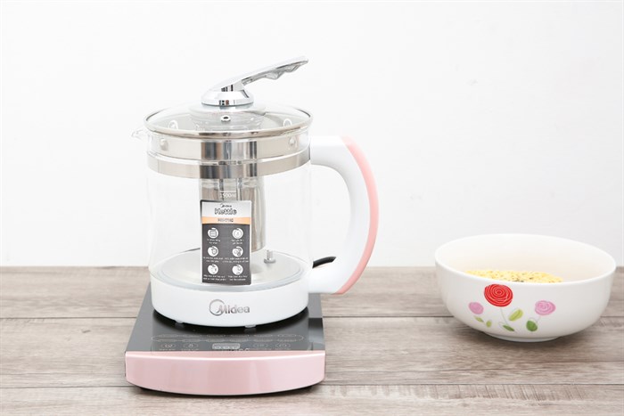 Bình đun siêu tốc Midea 1.5 lít MK-17HC Màu Trắng