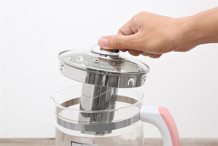 Bình đun siêu tốc Midea 1.5 lít MK-17HC Màu Trắng