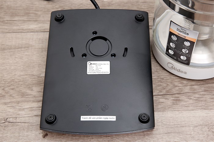 Bình đun siêu tốc Midea 1.5 lít MK-17HC Màu Trắng