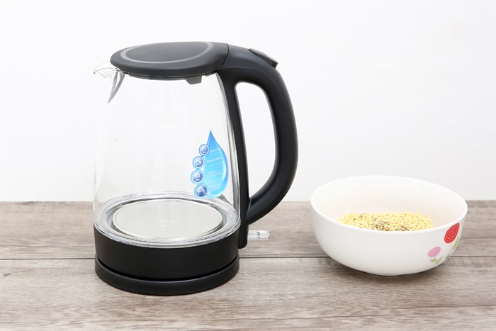 Bình đun siêu tốc Midea 1.8 lít MK-18GC Màu Trắng