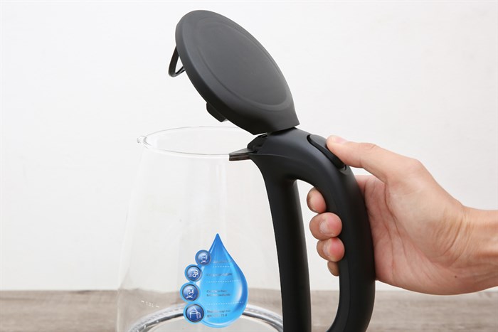 Bình đun siêu tốc Midea 1.8 lít MK-18GC Màu Trắng