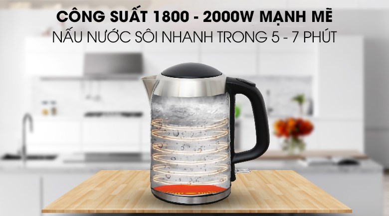 Ấm đun siêu tốc Kangaroo 1.7 lít KG-353 - 4