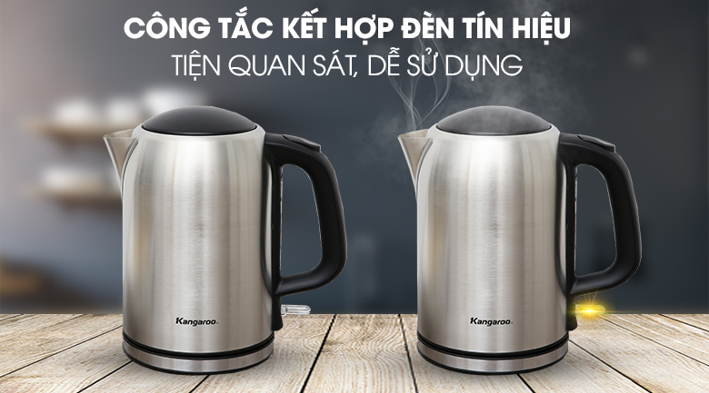 Ấm đun siêu tốc Kangaroo 1.7 lít KG-353 - 7