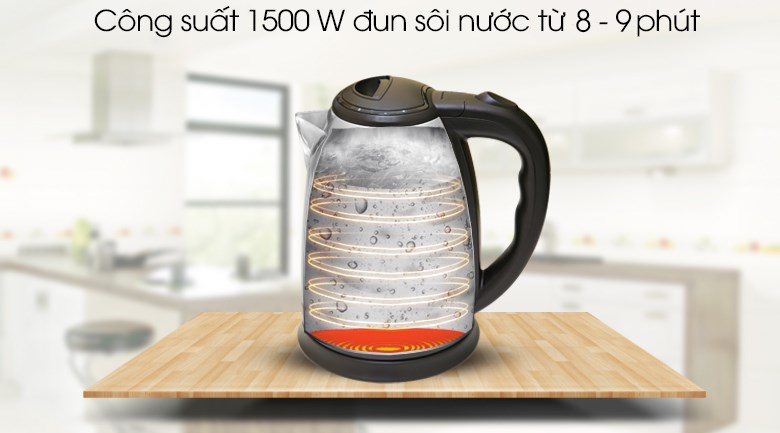 Bình đun siêu tốc Delites 1.8 lít ST18S05