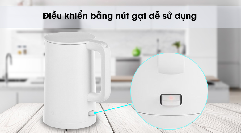 Bình đun siêu tốc Xiaomi 1.5 lít Electric Kettle EU (SKV4035GL)