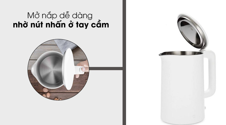 Bình đun siêu tốc Xiaomi 1.5 lít Electric Kettle EU (SKV4035GL)