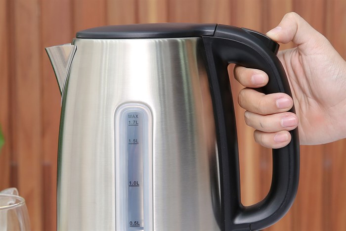 Bình đun siêu tốc Toshiba 1.7 lít KT-17SH1NV Màu Bạc