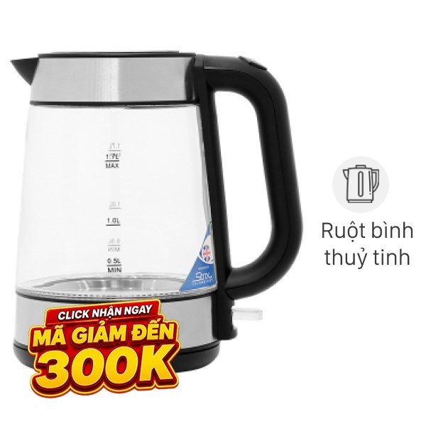 Bình đun siêu tốc Delites 1.7 lít FD-625