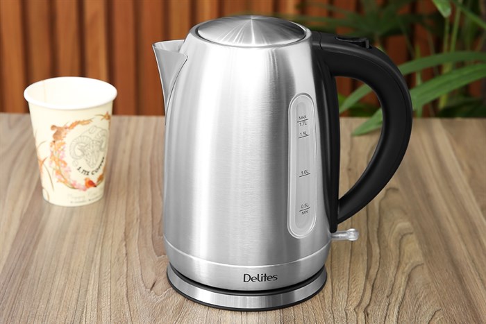Bình đun siêu tốc Delites 1.7 lít FK-1507-1 Màu Bạc