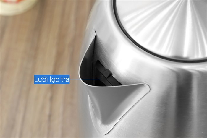 Bình đun siêu tốc Delites 1.7 lít FK-1507-1 Màu Bạc