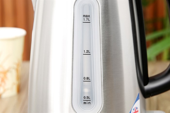 Bình đun siêu tốc Delites 1.7 lít K014QN Màu Bạc Inox